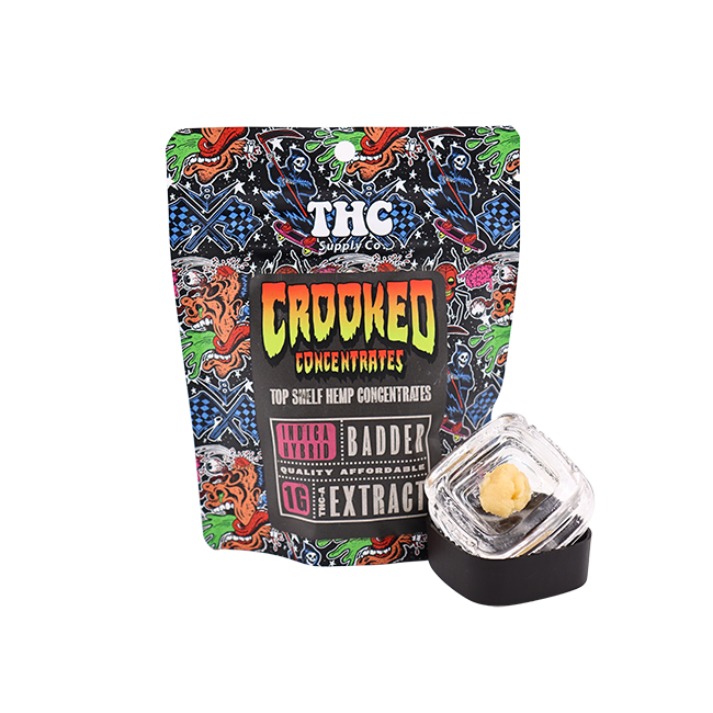 THCSC 1g THCA Badder / Indica Hybrid / Garlic Cookies ^